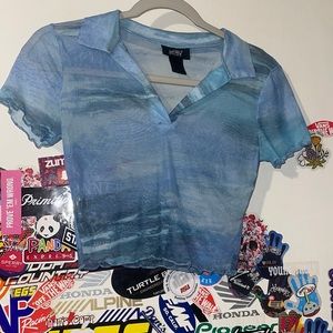 Cute sheer top